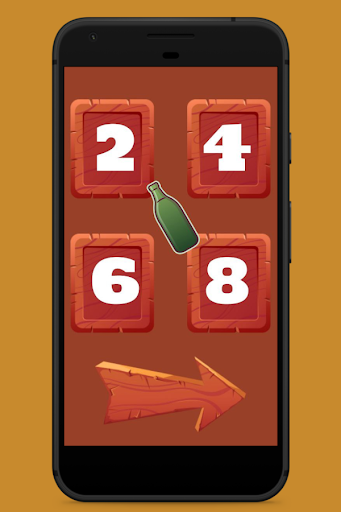 Android application bottle game screenshort