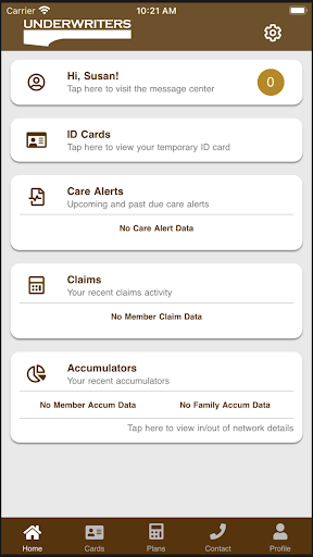 Android application Underwriters Group Health screenshort
