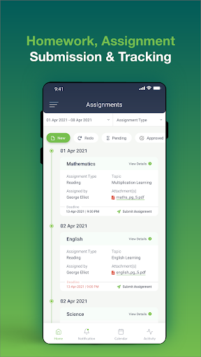 Android application Shree Kotimai Misiji B School screenshort
