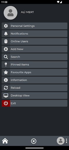 Entranet Screen 3