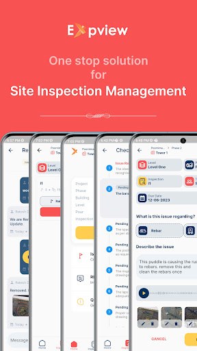 Android application ExpView - Site Inspection screenshort