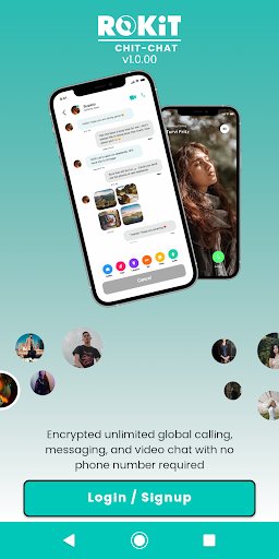 Android application ROKiT Chit Chat screenshort