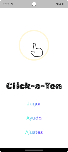 Android application ClickaTon screenshort