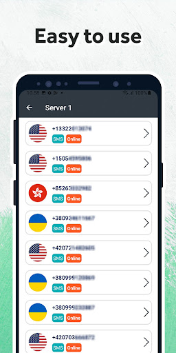 Temp SMS and Mail Screen 2