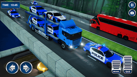 Police Transporter Truck Games