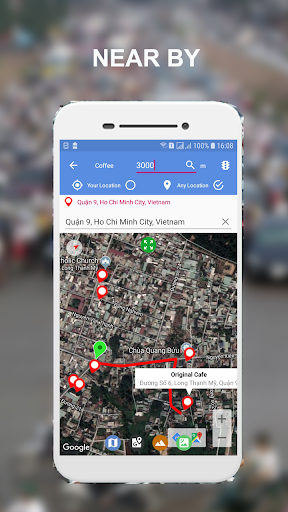 Maps Route Finder Screen 3