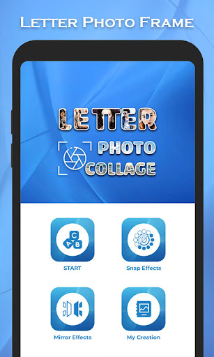 Android application Photo to Text Collage Maker screenshort