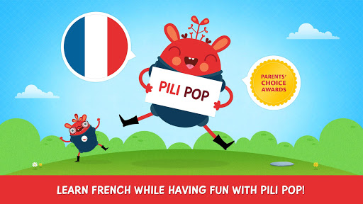 Android application French for kids - Pili Pop screenshort