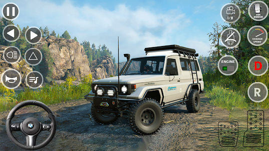 Hill Jeep Driving: Jeep Games