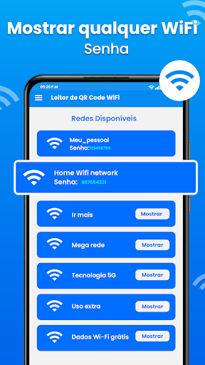 Visualização do aplicativo