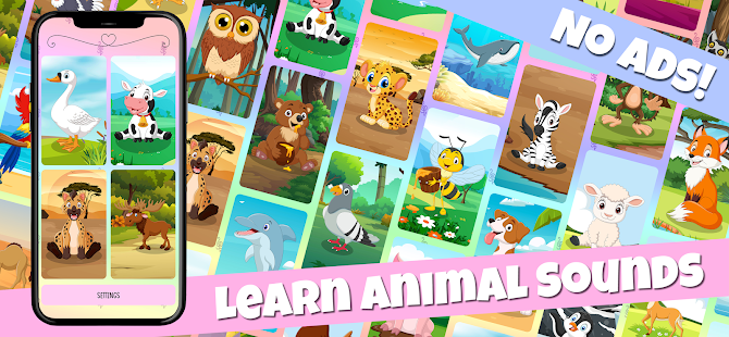 Kids Learn Animal Sounds 1.1.0 APK screenshots 1