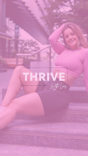 Android application THRIVE With Lois screenshort