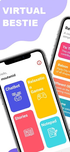 Android application Chatty - Your Virtual Fun screenshort