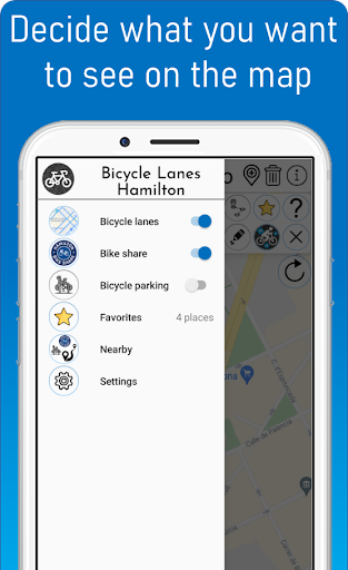Bicycle Lanes Hamilton Screen 2
