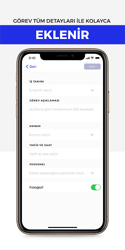 Android application Facilera Tasks screenshort