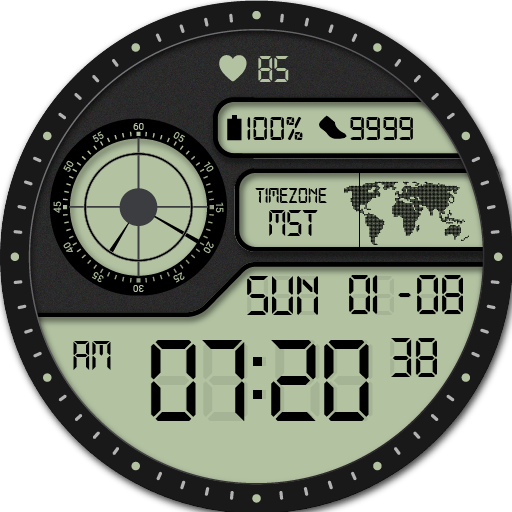 Cameo Digital Watch Face logo