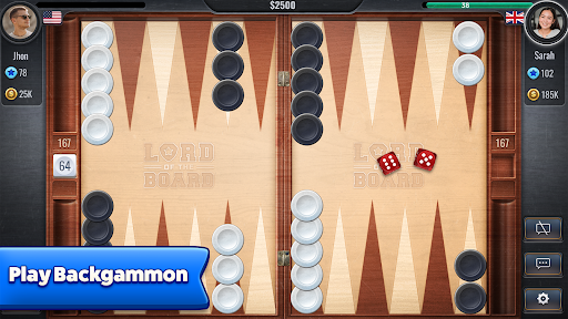 Backgammon - Lord of the Board screenshots 1