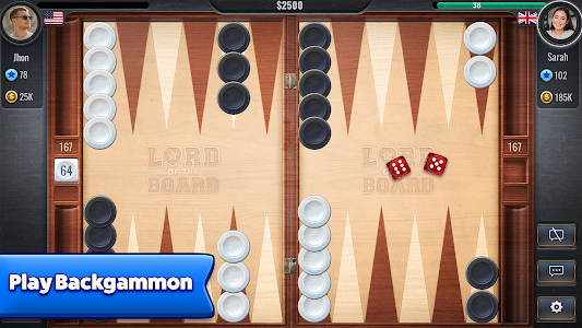 Backgammon - Lord of the Board Unknown