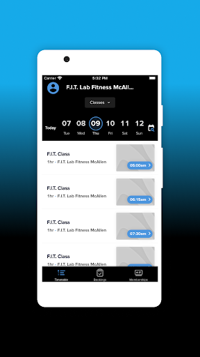 F.I.T. Lab Fitness Screen 3