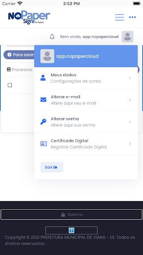 NoPaperSign CM Guararema Screen 3