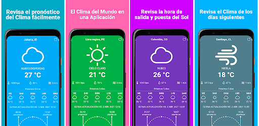 Изображения Pronóstico del Clima y el Tiempo на ПК с Windows