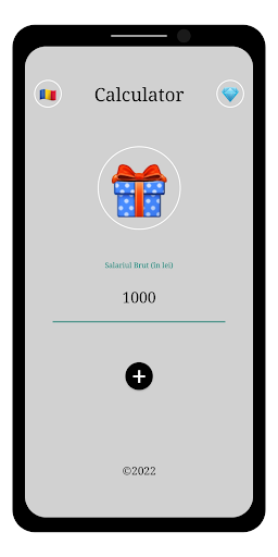 Android application Salary Calculator — RO — 2022 screenshort