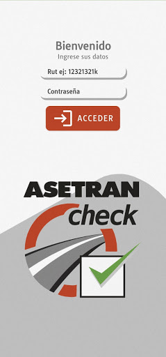 Android application Asetran check screenshort