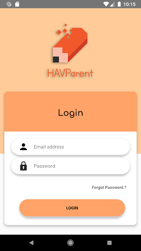Android application HAVParent screenshort