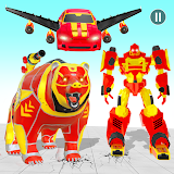 Bear Robot Car Transform Games icon