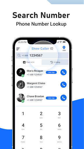 Screenshot of Show Caller ID Name & Call App