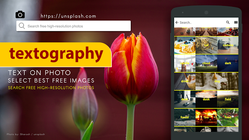 Textography: Text on Photo Screen 2
