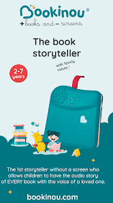 Bookinou, the children's storyteller: discover connected reading