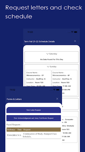 Android application University of Dubai Student's screenshort