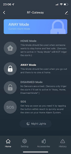 Android application AGSHOME screenshort