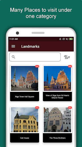 Riga Travel & Explore, Offline Screen 3