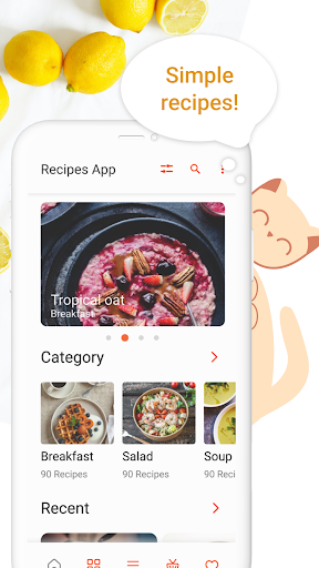 Android application Recipes & Cooking Ideas screenshort