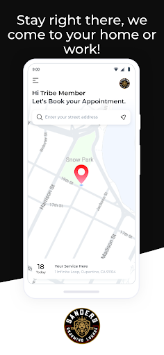 Android application Sanders Grooming Lounge screenshort