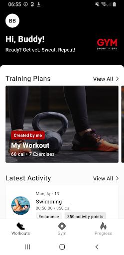 GYM SPORT+SPA Screen 2