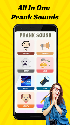 Android application Prank Sound: Fart Horn Haircut screenshort
