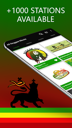 Android application All Reggae Music screenshort
