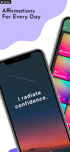 Android application Affirmise screenshort