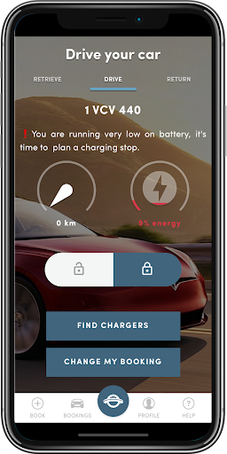 UFODRIVE: 24/7 EV Car Rental Screen 3