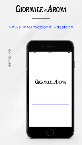 Android application Giornale di Arona screenshort