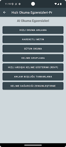 Hızlı Okuma Egzersizleri - Pr