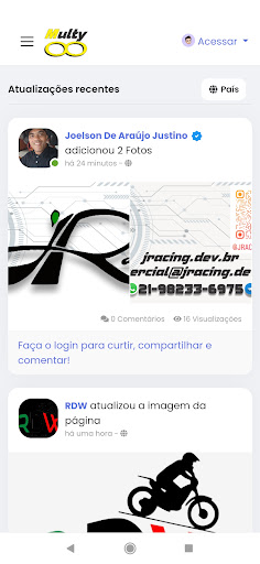 Android application Multy 8 screenshort