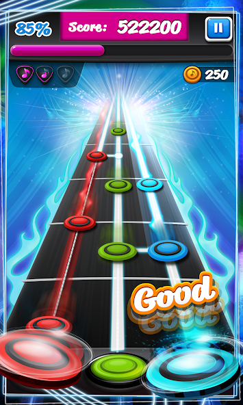 Rock Hero - Guitar Music Game 7.2.35 APK + Mod (Remove ads / Mod speed) for Android