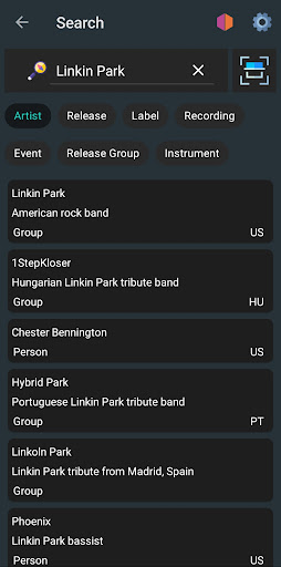 MusicBrainz Screenshot 3 - AppWisp.com