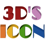 3D ICON Go launcher theme icon