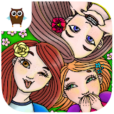 Three Sisters Dress Up No Ads icon