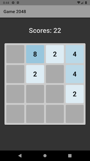 Android application G2048 screenshort